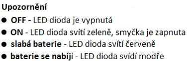 3 Zdroj napájení a zapojení Používejte dobíjitelné baterie 2 ks NiMH AAA 1,2V pro správné fungování. Baterie musí být nabity 7 hodin před vložením do přístroje. - Otevřete bateriovou šachtu.