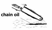 It s very dangerous. 6. When engine has ignited first push in the choke knob and pull the starter again to start the engine. 7. Allow the engine to warm up with the throttle lever pulled slightly.