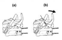 When adjusting, take the following steps: NOTE: Be sure to adjust the carburetor with the bar chain attached. 1. Stop engine and screw in both H and L needles until they stop. Never force.