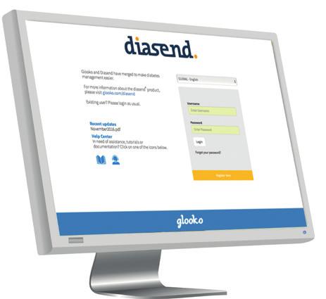 Začínáme používat službu diasend Personal 1 Přihlaste se nebo si založte nový účet na www.diasend.com Máte účet?