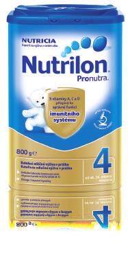 AKCE Nutrilon 2, 3, 4 800 g vetně příchutí Pro podporu zdraví a