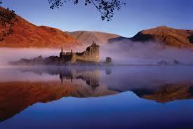 In Highlands is the highest mountain of the United Kingdom, Ben Nevis. There is the most elongated lake called Loch.