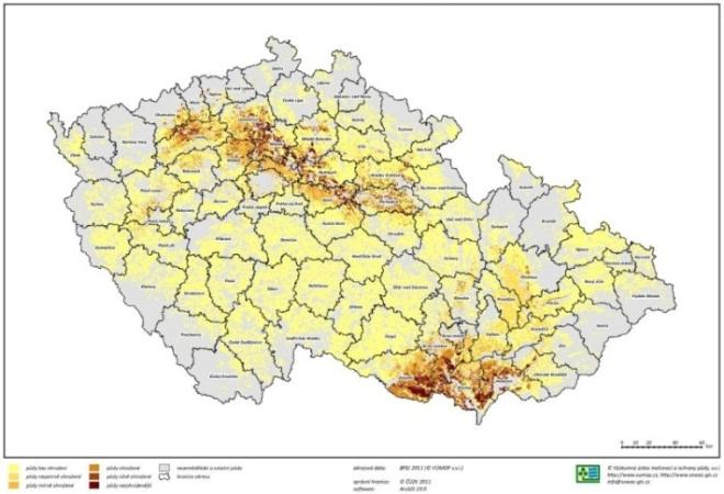 3. GLADA -Degradace půdy Degradované ekosystémy ztrácí svou schopnost poskytovat služby lidem, jako např.