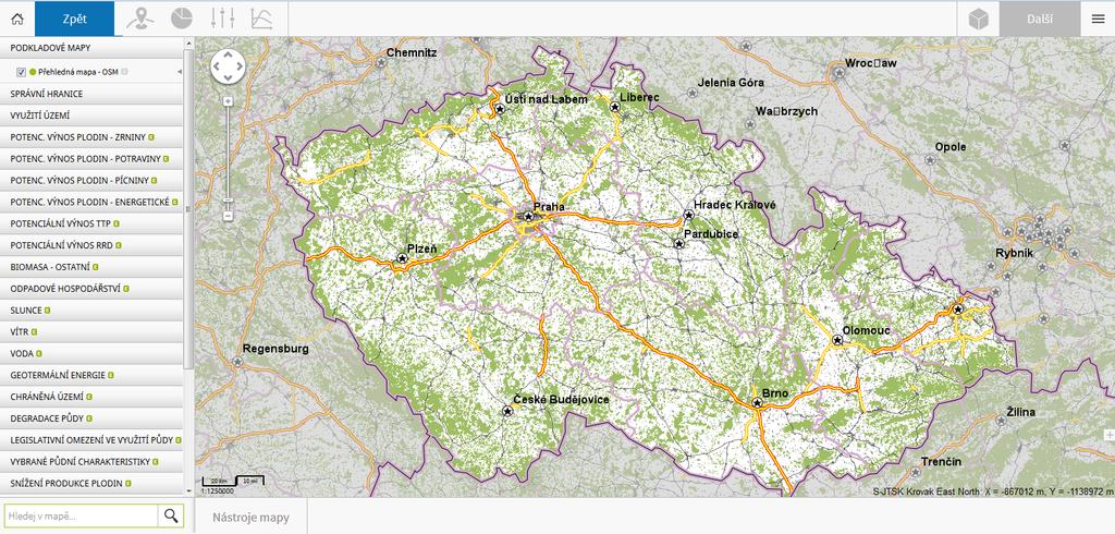 PARAMETRIZACE Cílem PARAMETRIZACE je: 1.) Vytvořit 3 možné scénáře různého zastoupení OZE 2.