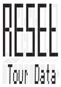 Vynulovanie dát jazdy Stlačte a podržte tlačidlo BIKE. Na displeji sa zobrazí text Tour Data RESET. Držte stále tlačidlo BIKE.