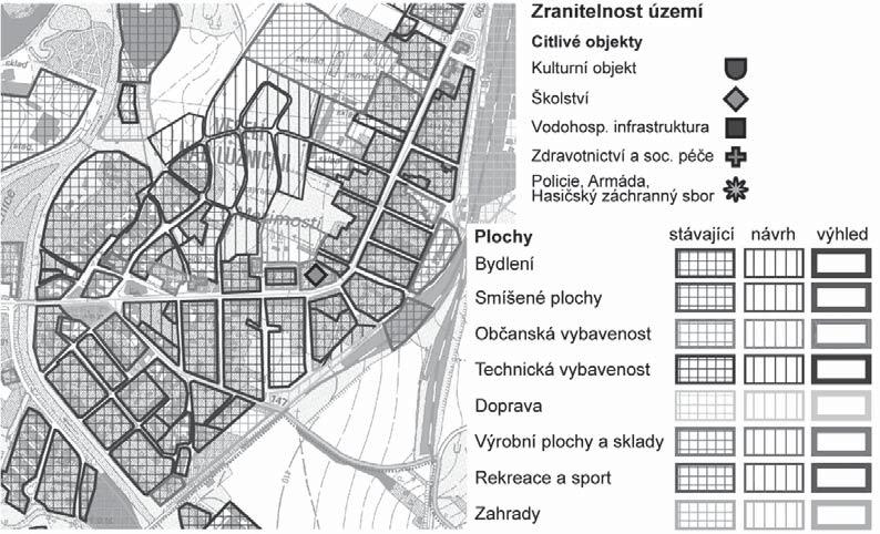 5, 5.6). Obr. 5.5 Bodové značky pro vyjádření citlivých objektů a jejich grafi cké reprezentace pro barevnou (CO) a černobílou (BW) variantu (přesná specifikace viz kap.