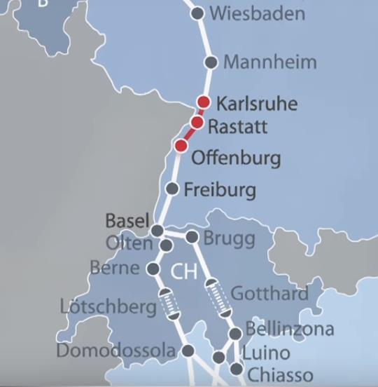 BIM Pilotní projekt tunel Rastatt Tunel Rastatt, Karlshruhe Basel (2x4270m) Úsek 17km (celkově