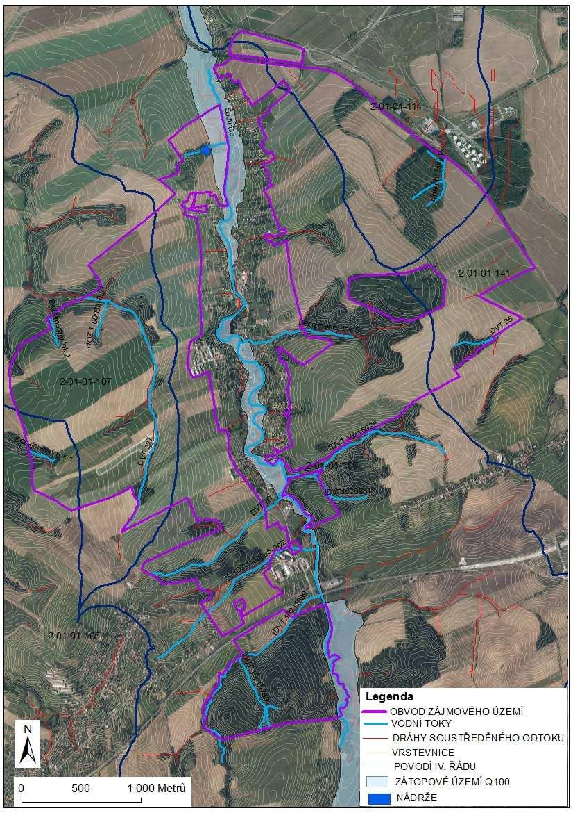 4.5 HYDROLOGICKÉ POMĚRY Obr.