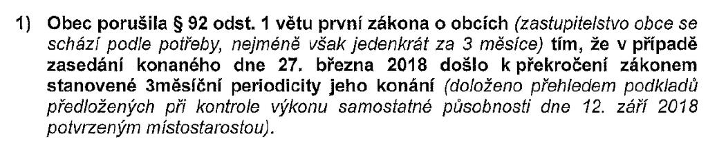 Následujícím dnem na uvolněné místo automaticky nastupuje náhradník z kandidátní listiny téže volební strany ve stanoveném pořadí. Od 21. 2. 2019 je novým zastupitelem obce Všenory Jan Kahoun.