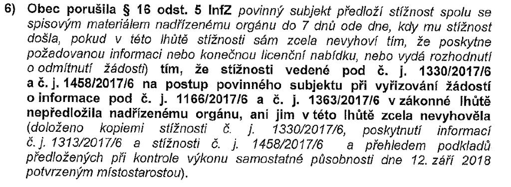 Odpovědná osoba: Lenka Nejedlíková Předsedající dotazem na MV zjistila, že obec Všenory nemá