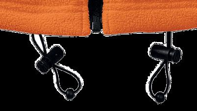 kapsy uzavíratelné na zip prostorné kapesní váčky sahají až do dolního kraje možnost stažení spodního lemu