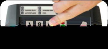Zobrazení voleb událostí K tomu, aby pracovník věděl, jakou klávesu pro volbu události má zvolit, slouží piktogramy, případně informace o očíslování jednotlivých událostí, umístěná na dolním štítku s