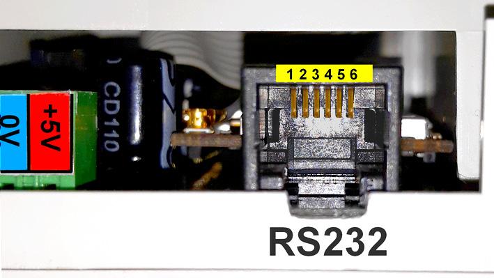 ZAPOJENÍ PINŮ KONEKRU RS232 ZAPOJENÍ PROPOJOVACÍHO KABELU RS232 1-NC 2-GND 3-NC 4-TxD 5-RxD 6-NC X označuje nezapojené piny TECHNICKÉ PARAMETRY