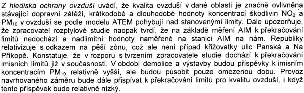 - 3 Z hlediska ochrany ovzduší uvádí, že kvalita ovzduší v dané oblasti je znaènì ovlivnìn.