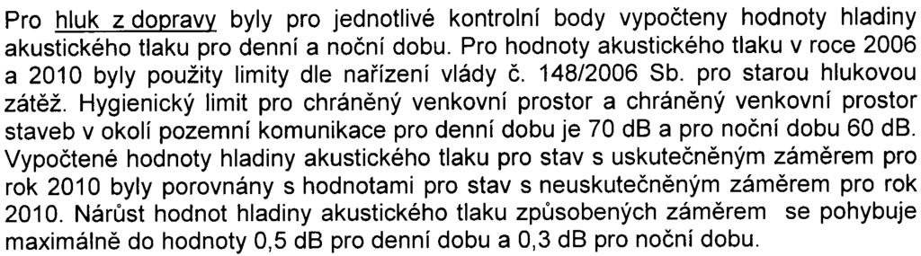 Jedná se o vliv demolice a výstavby objektu, obslužné dopravy a stacionárních zdrojù hluku vyvolaných zámìrem.