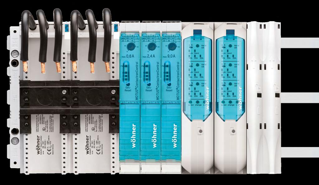 PŘÍPOJNICOVÁ TECHNOLOGIE JEDEN PRODUKT TŘI SYSTÉMY QUADRON 30Compact QUADRON na 30Compact Systém 30Compact lze použít až do velikosti 360 A.