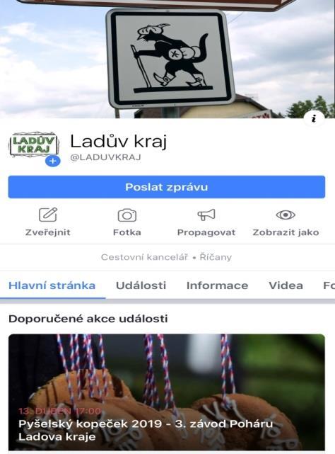 facebook.com/laduvkraj Víme, kde se co děje!