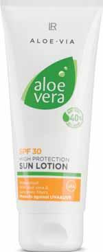 100 ml 23075 575 Kč 03 Aloe Vera Opalovací krém SPF 50 Krém pro světlé, citlivé typy pokožky a pro děti.