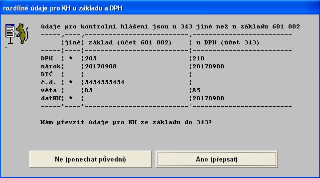 verze 17.06 13.10.2017 údaje pro Kontrolní hlášení při zápisu účetního dokladu Zabudovali jsme posílení vazeb mezi základem a vlastním DPH při zápisu, či opravě účetního dokladu.