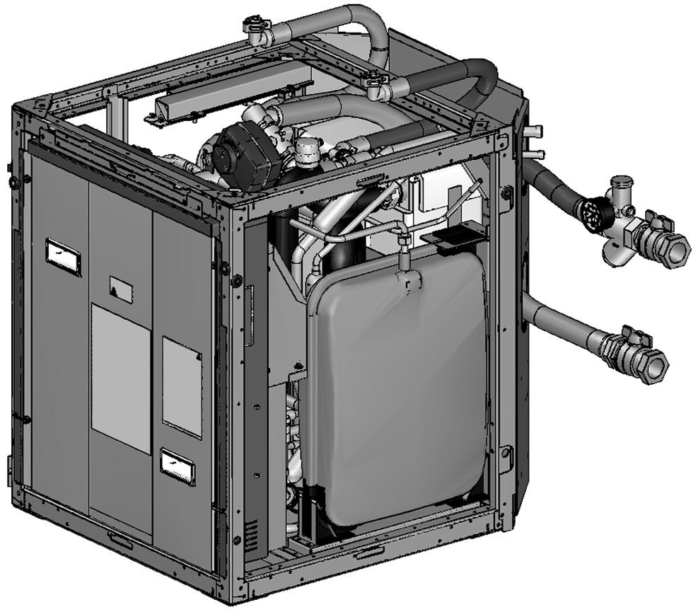 piping 4 Flexible water inlet piping (with manometer) OVERVIEW OF THE INDOOR UNIT Main components 8 7 9 4 0 6 5 7 8 0 4 4 4 6 5.