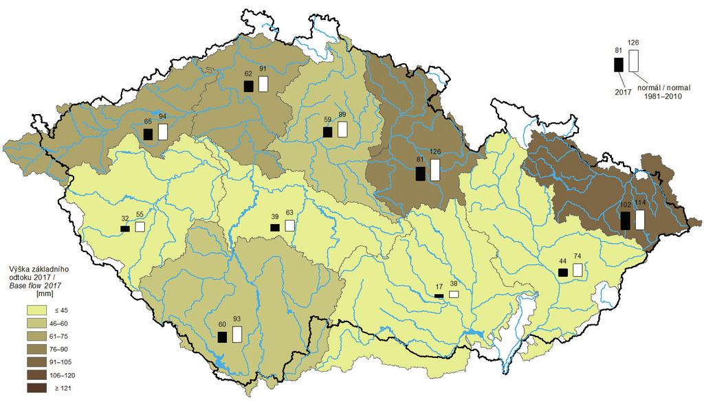 HYDROLOGICKÁ ROČENKA ČESKÉ REPUBLIKY 2017 113 Mapa II.