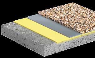 penetrací pro interiéry i exteriéry. Uzavírací vrstva ROKOSTONE GEL zamezí prostupu vlhkosti do kamenného koberce ve stěnovém systému. Doporučujeme aplikaci na beton s pevností minimálně C 16/20.