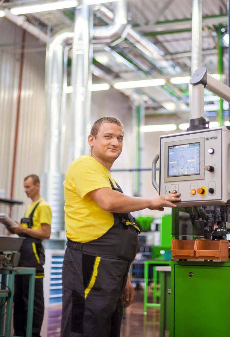 Výroba Nový výrobní závod v Evropě Nejmodernější stroje a vysoce vyškolený personál charakterizují nový výrobní závod Klingspor.