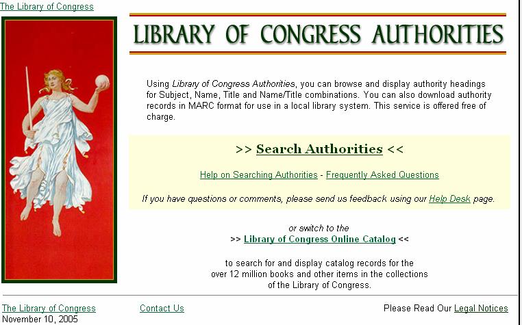 kooperativním systémům v oblasti bibliografie. Je koordinován Kongresovou knihovnou.