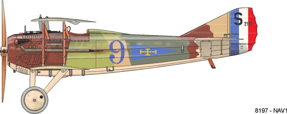 SPAD XIII early 1/48 SCALE PLASTIC KIT ProfiPACK #8197 ŮVODEM Francouzská stíhačka SPAD XIII byla přímým nástupcem typu SPAD VII. O její vznik se zasloužil vynikající letec Georges Guynemer.