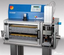 > Zpracování kabelů > Řezačky pro průmyslové použití THONAUER Katalog produktů SG 400 V Řezací stroj na kabely Speciálně pro požadavky stříhání kabelů o vysokém průřezu byl vyvinut řezací stroj SG