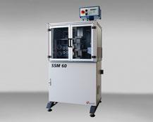 průchozí výška Zvednutí horního pásu 0,1 999,999 mm 30 mm pneumatické, omezené mechanicky Procesy: Stříhání / Výrobcem: ULMER GmbH SSM 60 / SSM 800 Stroj na stříhání hadic a smršťovacích bužírek
