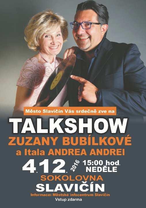 Městské infocentrum Slavičín TALKSHOW ZUZANY