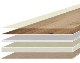 6 Design 1 : Vinylová podlaha Mnohostranná, působivá, elegantní. Ať už v dřevodekoru, který je k nerozeznání od pravého dřeva nebo v elegantním dekoru kamene: vinyl je neuvěřitelně rozmanitý.