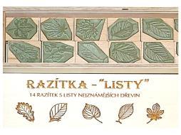 00197- Razítka LISTY (14 razítek s listy nejznámějších dřevin) 860 Kč 14 razítek s listy