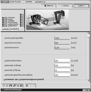 5 Spuštění programu "Tahový navíječ" Parametry výpočtu krouticího momentu Obr.