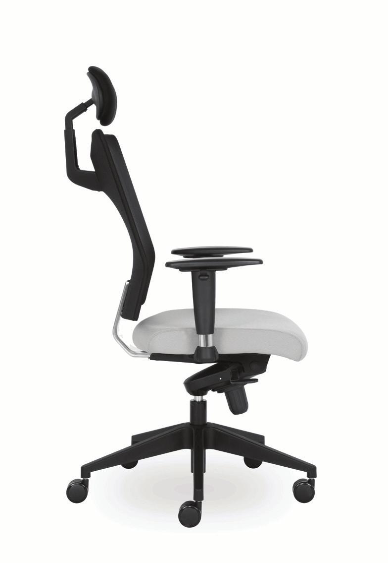 mesh. / Der Stuhl OPEN bringt Design, Ergonomie und alle notwendige Funktionen der individuellen Einstellung des