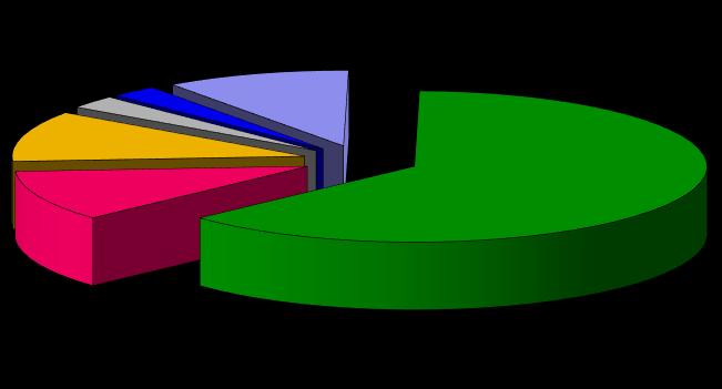 Nejvyšší zastoupení profesionálních onemocnění podle skupin odvětví ekonomických činností CZ NACE v roce 2018 3% 2% 10% 11% 11% 63% C10-33 Zpracovatelský průmysl 805 Q86-88