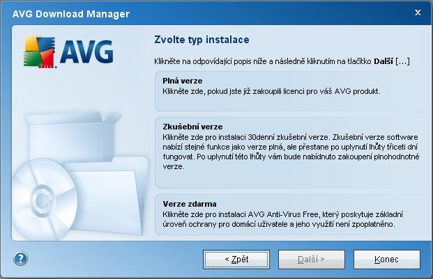Pokud AVG Download Manager nedokázal identifikovat nastavení proxy serveru automaticky, je třeba je nastavit manuálně.