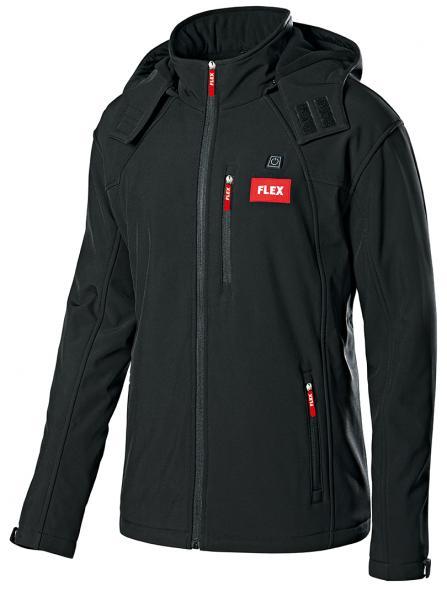 Použitelné s talířem na suchý zip max. průměru 25 mm. Bunda vyhřívaná akumulátorem Velikost M 47.998 L 423.65 XL 423.73 XXL 423.