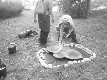 hmyz. Během dvou dnů zaplnili bioodpadem jeden velký kontejner.