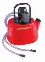 proplachování podlahového topení / tepelných okruhů 2. čištění rozvodů pitné vody dle DIN 1988-2 3.
