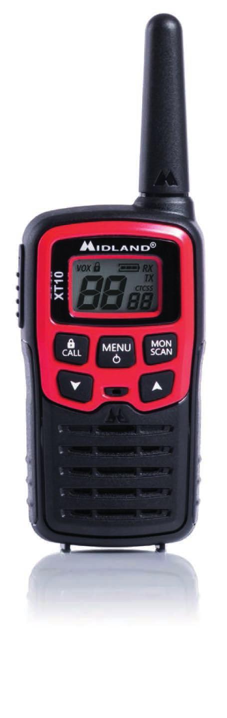 XT 10 WALKIE-TALKIE PMR446