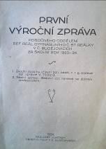 Okénko do minulosti V předchozím čísle jsme si přiblížili první léta existence naší gymnaziální budovy. Nyní se budeme věnovat definitivnímu konci historie německého gymnázia v roce 1923.