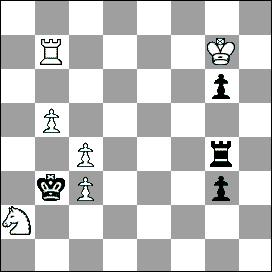 I made some changes in this study, for there were duals here. The wking plays nicely on the 2nd move, blocks his own Pawn and creates a mutual zugzwang.