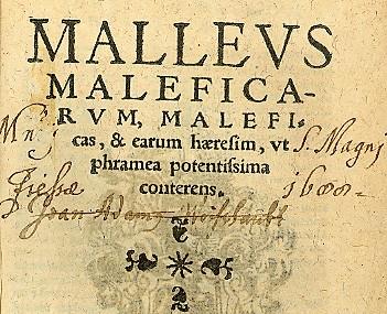 Středověk šílenství = čarodějnictví izolace duševně nemocných, demonologie Stigmata Diaboli 1487 - MALLEUS MALEFICARUM (Jakob Sprenger a Heinrich Kraemer) hospitaly