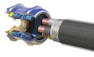 SKINTOP MS-M/ MS-HF-M/ MS-M-ATEX/ MS-NPT BRUSH Výhody Inovační řešení EMC Široký sortiment Pro kabely o průměru