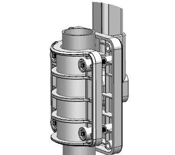 50 m minimum Installation des piles : 1- Dévissez le couvercle du compartiment des piles situé sous le collecteur d eau de pluie. 2- Insérez 3 piles 1.