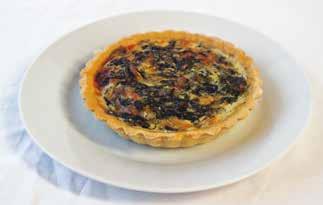 quiche s brokolicí a šunkou Minimální odběr - 10 kusů 52 34 52 47 Medium