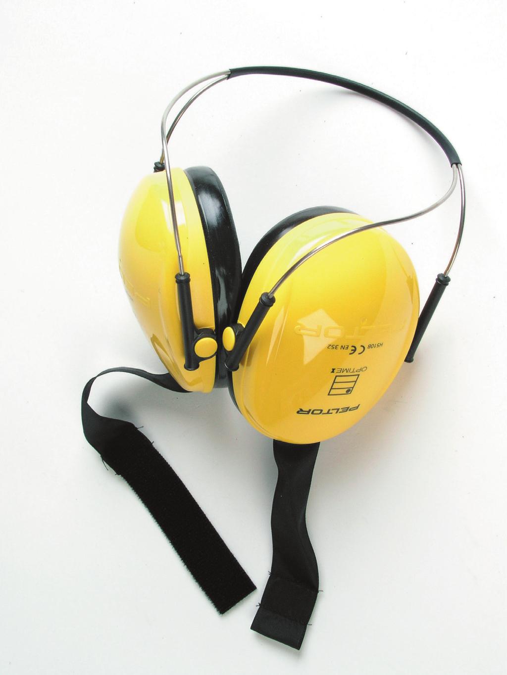 HEARING PROTECTION - 3M-PELTOR H510B-403-GU OPTIME I Lehký mušlový chránič sluchu pro použití v průmyslu, krční oblouk, těsnící polštářky plněné pěnou, hmotnost 135 g, barva žlutá An all-round light