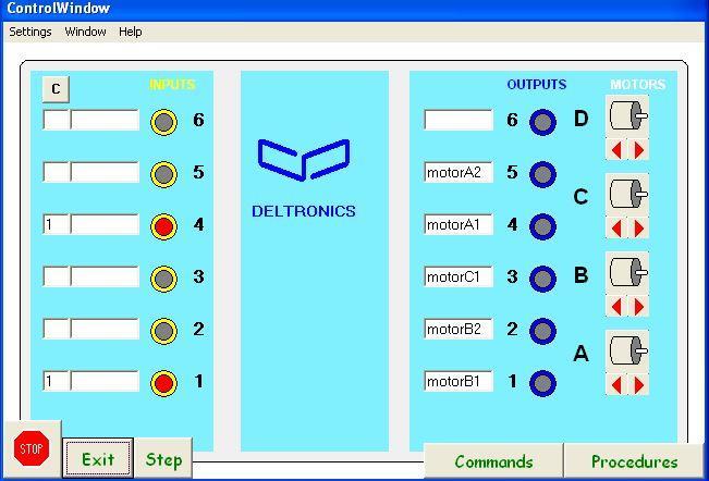 Jedná se o řídící program určený pro použití s řídícím rozhraním DELTRONICS CONTROL and DATA CAPTURE INTERFACE, které je určeno k ovládání TASK PN2 Air Control Centre (výstupy) a registraci signálů